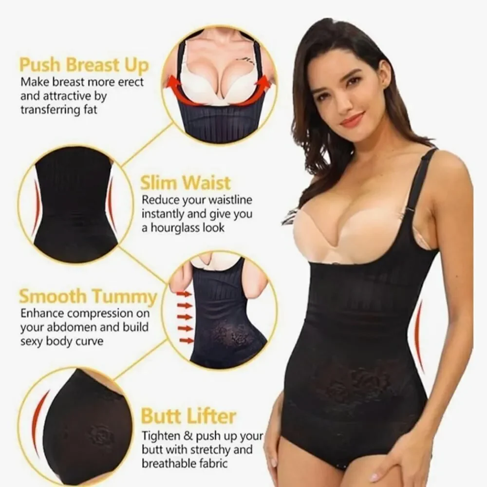Underbust Postpartum Body Corset Cincher Shapewear sz M